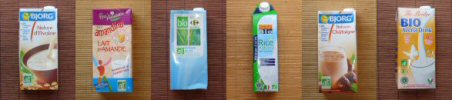 Photos lait végétaux