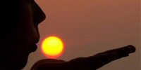 sungazing