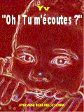image couverture "Oh ! Tu m'&eacute;coutes ?" Auteur Yv