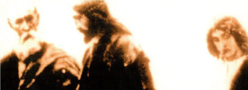 photo Y'eshua avec Joseph d'Arimathie et l'apôtre Thaddée